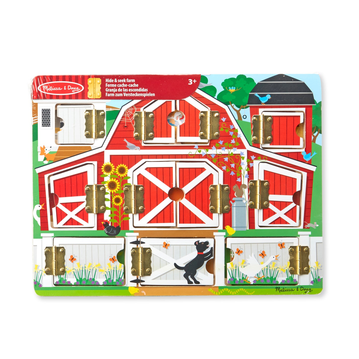 Melissa & Doug Magnetic Farm Hide & Seek Board