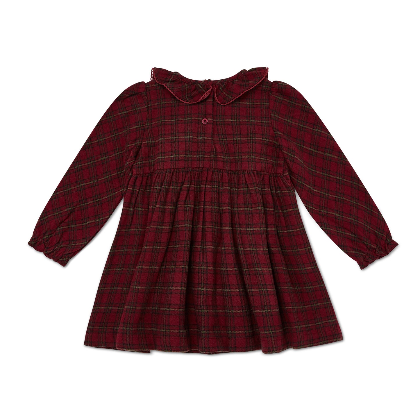 Tartan Smocked Dress