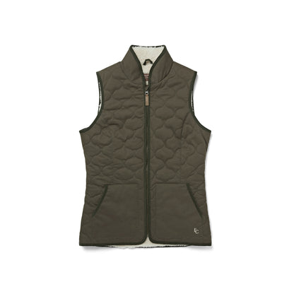 Ladies Gilet Jacket in Ecru or Khaki