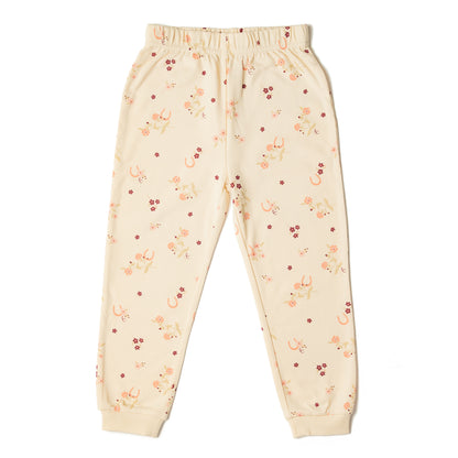 Organic Cotton Pyjamas Horseshoe Floral