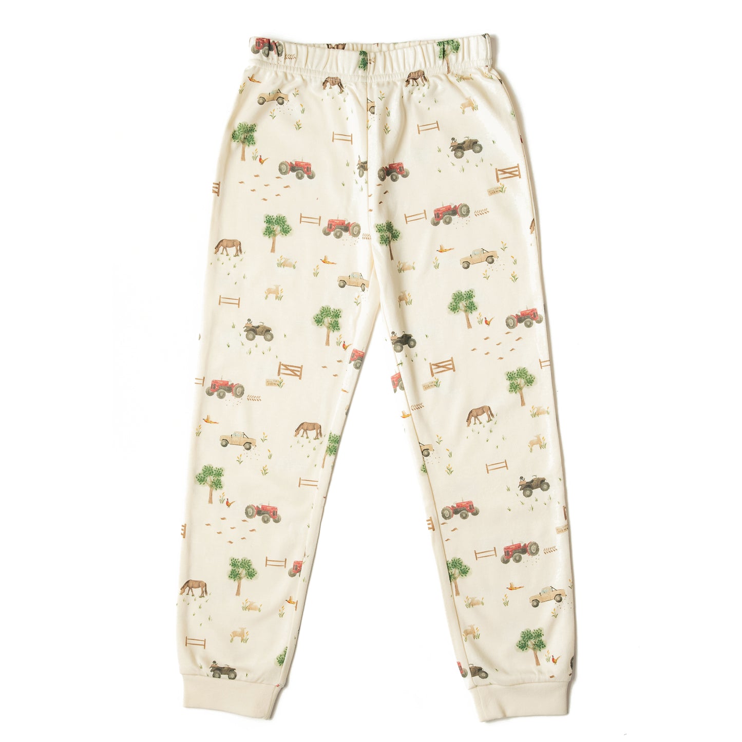 Organic Cotton Pyjamas Farm Print