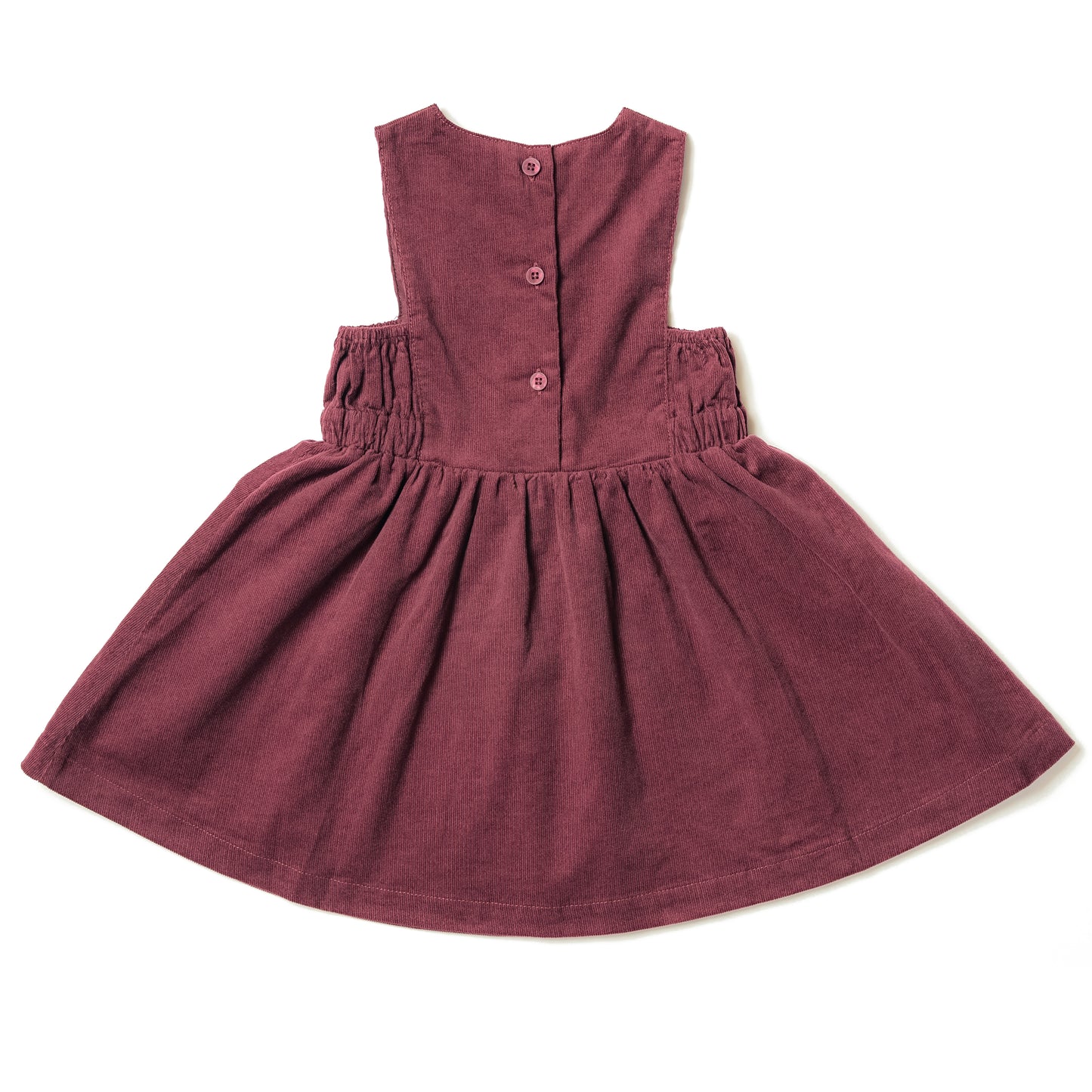 Cord Pinafore Dress