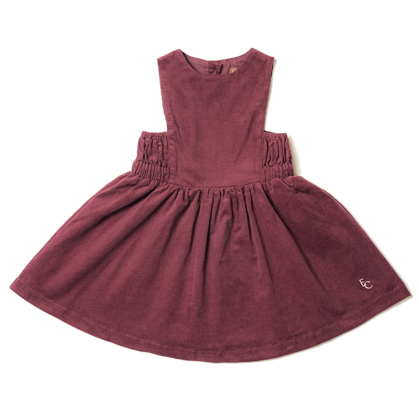 Cord Pinafore Dress