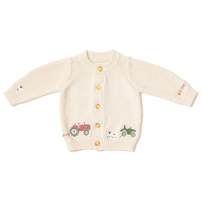 On The Farm Organic Cotton Cardigan