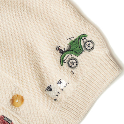 On The Farm Organic Cotton Cardigan